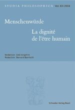 ISBN 9783796520938: Menschenwürde/La dignité de l' être humain