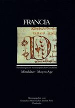 ISBN 9783799581004: Francia. Bd.28 1 / Forschungen zur westeuropäischen Geschichte. Mittelalter Moyen Age / Buch / Francia - Forschungen zur westeuropäischen Geschichte / Gebunden / Deutsch / 2001 / Thorbecke