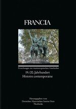 ISBN 9783799581103: Francia - 19./20. Jahrhundert - Histoire contemporaine