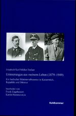 ISBN 9783799595650: Erinnerungen aus meinem Leben (1879-1949) - Ein badischer Ministerpräsident in Kaiserreich, Republik und Diktatur