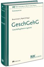 Brammsen, Jörg; Apel, Simon: GeschGehG - Brammsen, Jörg; Apel, Simon: GeschGehG -