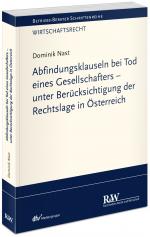 ISBN 9783800519507: Abfindungsklauseln bei Tod eines Gesellschafters - unter Berücksichtigung der Rechtslage in Österreich