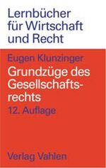 Grundzüge des Gesellschaftsrechts