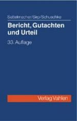 ISBN 9783800629664: Bericht, Gutachten und Urteil