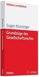 Grundzüge des Gesellschaftsrechts