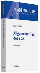 Allgemeiner Teil des BGB