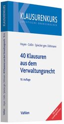 ISBN 9783800642373: 40 Klausuren aus dem Verwaltungsrecht