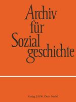 Archiv für Sozialgeschichte, Band 55 (2015) - Sozialgeschichte des Todes