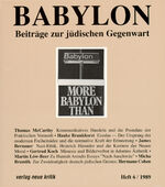 Babylon / Babylon 6 - Beiträge zur jüdischen Gegenwart