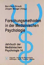 ISBN 9783801707620: Forschungsmethoden in der medizinischen Psychologie