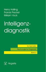ISBN 9783801716264: Intelligenzdiagnostik