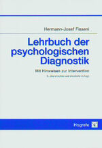 Lehrbuch der psychologischen Diagnostik – Mit Hinweisen zur Intervention