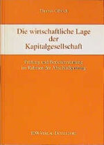 ISBN 9783802105234: Die wirtschaftliche Lage der Kapitalgesellschaft – Prüfung und Berichterstattung im Rahmen der Abschlußprüfung