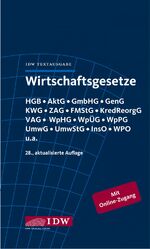 ISBN 9783802118777: Wirtschaftsgesetze - IDW Textausgabe