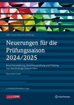 ISBN 9783802129650: Neuerungen für die Prüfungssaison 2024/2025 - inklusive Update als Download – Berichterstattung, Abschlussprüfung und Prüfung von Nachhaltigkeitsberichten