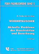 ISBN 9783802725449: Wärmetauscher - Aktuelle Probleme der Konstruktion und Berechnung