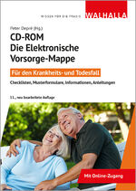 ISBN 9783802913242: Die Elektronische Vorsorge-Mappe - Für den Krankheits- und Todesfall; Checklisten; Musterformulare; Informationen; Anleitungen; Mit Zugang zum Online-Dienst