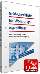 ISBN 9783802935817: Geld-Checkliste für Wohnungseigentümer inkl. E-Book - Kauf, Finanzierung, Kosten; Rechte, Pflichten, Wertsteigerung