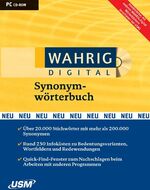 ISBN 9783803226532: Wahrig - Synonymwörterbuch