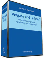 ISBN 9783804138575: Vergabe und Einkauf - Öffentliche und private Vorschriften und Bedingungen