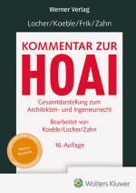 ISBN 9783804155831: Kommentar zur HOAI