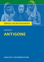 ISBN 9783804419377: Antigone von Sophokles. - Textanalyse und Interpretation mit ausführlicher Inhaltsangabe und Abituraufgaben mit Lösungen. (Königs Erläuterungen)