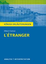 ISBN 9783804420182: L'Étranger - Der Fremde von Albert Camus. Königs Erläuterungen.