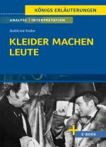 ISBN 9783804420892: Kleider machen Leute von Gottfried Keller- Textanalyse und Interpretation