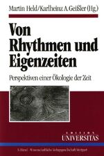 ISBN 9783804714144: Von Rhythmen und Eigenzeiten – Perspektiven einer Ökologie der Zeit