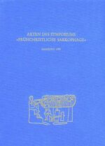 ISBN 9783805328807: Akten des Symposiums 'Frühchristliche Sarkophage' – Marburg, 30.6.-4.7.1999