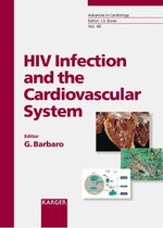 ISBN 9783805576062: Advances in Cardiology. Siehe auch: Bibliotheca Cardiologica / HIV Infection and the Cardiovascular System