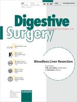 ISBN 9783805583015: Bloodless Liver Resection – Special Topic Issue: Digestive Surgery 2007, Vol. 24, No. 4