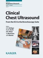 ISBN 9783805586429: Clinical Chest Ultrasound – From the ICU to the Bronchoscopy Suite. 