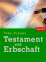 ISBN 9783806855159: Testament und Erbschaft