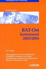 ISBN 9783807317533: BATOst kommunal 2001/2002