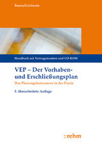 ISBN 9783807325453: VEP Der Vorhaben- und Erschließungsplan – Das Planungsinstrument in der Praxis Handbuch mit Vertragsmustern und CD-ROM