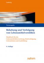 ISBN 9783807329024: Behebung und Verfolgung von Lebensmittelverstößen