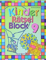 Eberhard Krüger: Kinderrätselblock 9 Eberhard Krüger: Kinderrätselblock 9