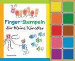 ISBN 9783809428640: Finger-Stempeln für kleine Künstler-Set – Buch und 10 Stempelkissen