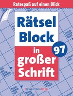 ISBN 9783809442592: Raetselblock in grosser Schrift 97