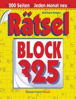 ISBN 9783809448211: Raetselblock 325