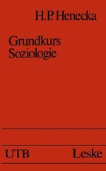 ISBN 9783810004949: Grundkurs Soziologie