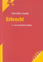 ISBN 9783811431232: Erbrecht