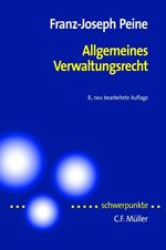 ISBN 9783811480070: Allgemeines Verwaltungsrecht