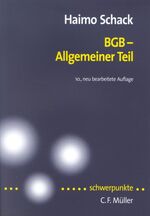 BGB Allgemeiner Teil