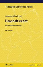 ISBN 9783811496392: Haushaltsrecht: Vorschriftensammlung