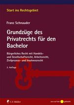 Grundzüge des Privatrechts für den Bachelor - Bürgerliches Recht mit Handels- und Gesellschaftsrecht, Arbeitsrecht, Zivilprozess- und Insolvenzrecht