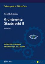 ISBN 9783811497108: Grundrechte. Staatsrecht II. Mit höchstrichterlichen Entscheidungen auf CD-ROM