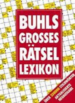 ISBN 9783811811720: Buhls großes Rätsellexikon.