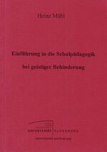 ISBN 9783814205892: Einführung in die Schulpädagogik bei geistiger Behinderung